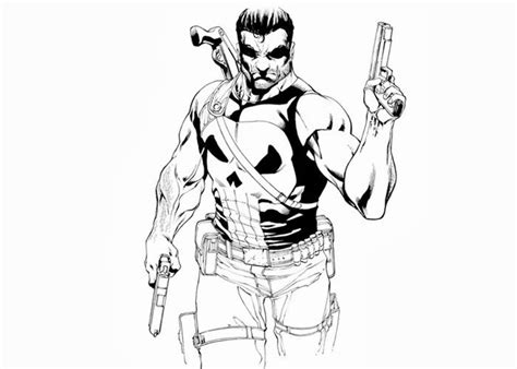 Punisher Coloring Pages Free Coloring Pages And Coloring Books For Kids