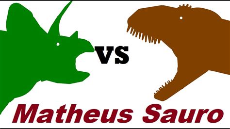 Matheus Sauro Arena Turok Giganotosaurus Vs Torosaurus Youtube
