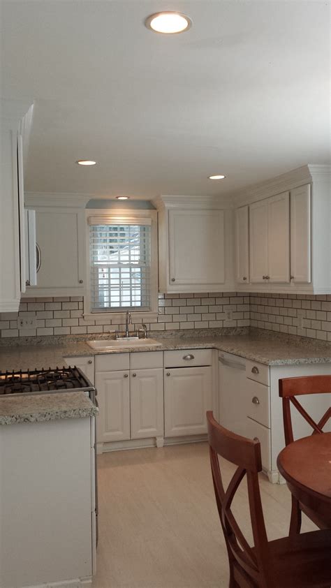 What's the ideal clearance between your otr microwave & stovetop? Phase 3 of kitchen renovation: upper cabinets installed and microwave mounted over stove. New ...