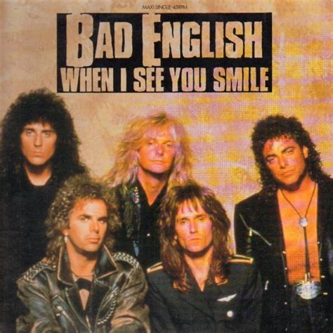Bad English When I See You Smile Lyrics Genius Lyrics