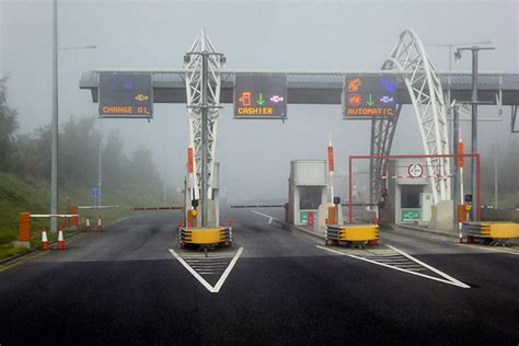 M3 Motorway Toll Booths At Grange Tp © David Dixon Geograph Ireland