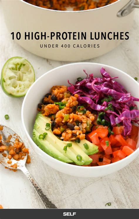 10 High Protein Lunches Under 400 Calories Self