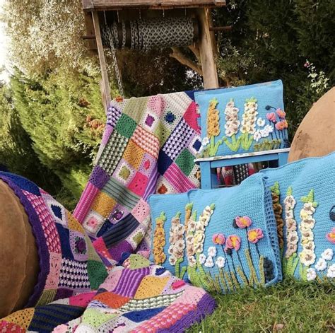 اعمال وافكار بالكروشيه Picnic Blanket Outdoor Blanket Crochet