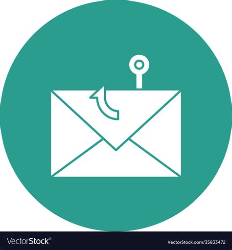 Email Phishing Icon Royalty Free Vector Image Vectorstock