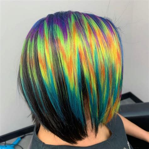 40 Crazy Hair Colour Ideas To Try In 2022 Green Purple And Yellow