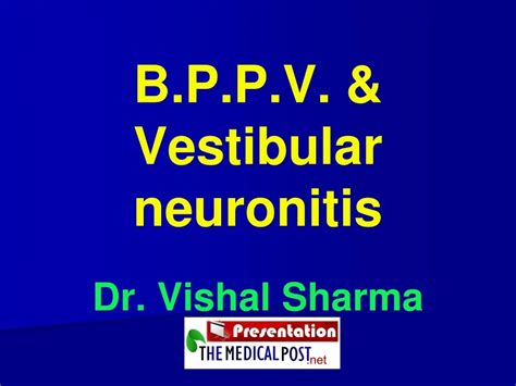 Ppt Bppv And Vestibular Neuronitis Powerpoint Presentation Free