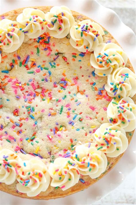 Really Nice Recipes Every Hour — Funfetti Sugar Cookie Cake Follow