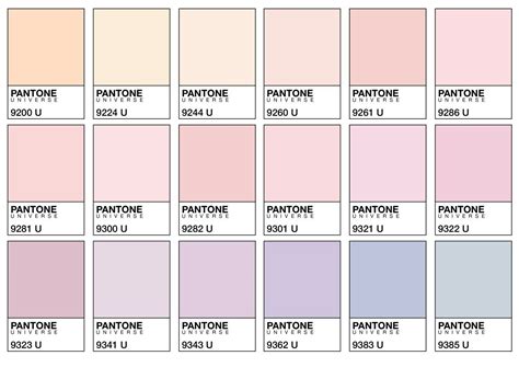 Pantone Pastels Pantone Colour Palettes Aesthetic Colors Color
