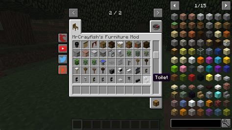 Mr_crayfish's furniture mod adds more than 80 pieces of furniture to minecraft that can be used to decorate your home and garden. MrCrayfish's Furniture mod for Minecraft 1.12.2