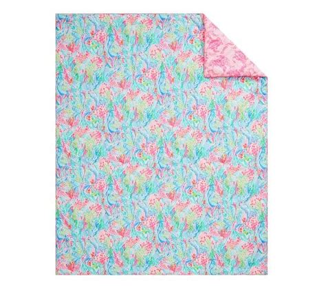 Lilly Pulitzer Reversible Mermaid Cove Comforter And Shams Lilly