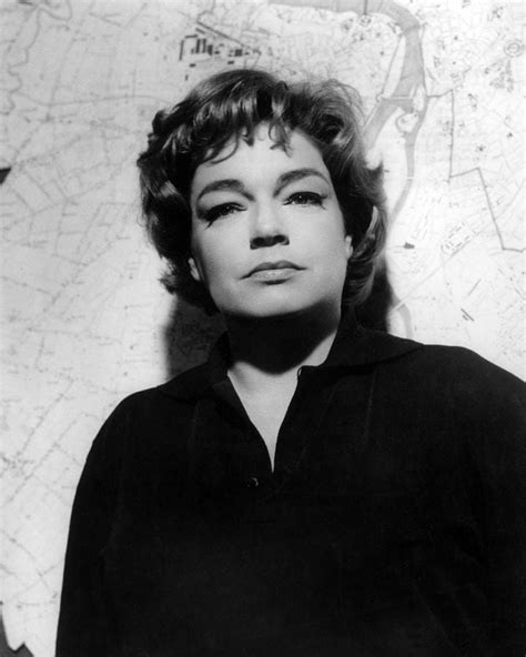 She is a celebrity movie actress. Picture of Simone Signoret