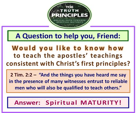 Check spelling or type a new query. TRUTH Principles - Home | Facebook