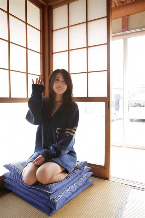 Japanese Girl Pictures Cute Pic Mei Kurokawa In Long Blue Sweater