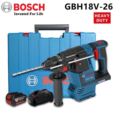 Bosch Brushless Cordless Hammer Drill Gbh18v 26 18v Three Functions In
