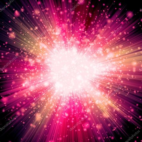 Pink Burst With Sparkles Background — Stock Photo © Majk88 58280955