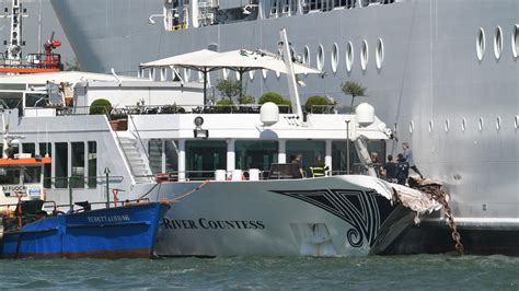 Venice Cruise Ship Crash Msc Opera Slams Into Wharf Au