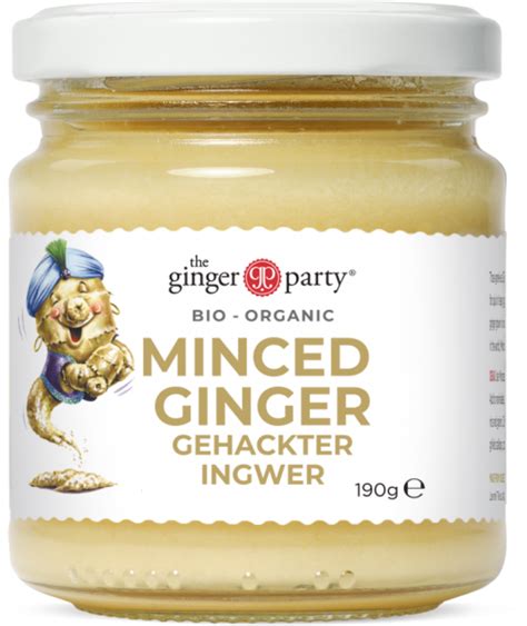 Organic Minced Ginger Eu The Ginger People