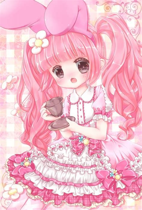 Cute Anime Girl Kawaii Pinterest Pastel Girls And Bunnies