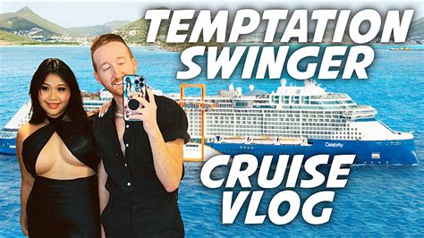 swinger cruise vlog temptation cruise 2023 vlog pt 1 bts swinger couple vlog youtube