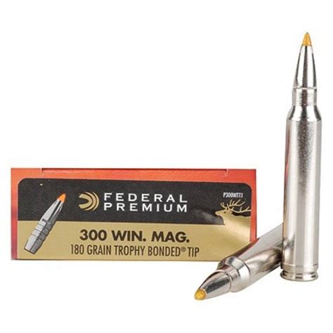 Federal Premium Vital·shok Trophy Bonded Tip Rifle Ammunition