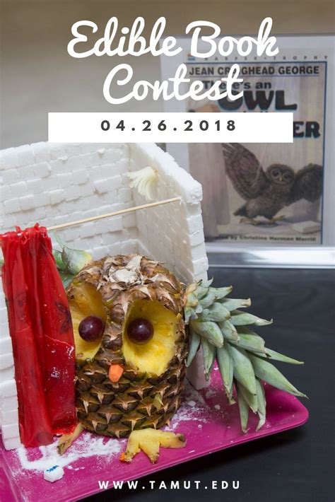 Check Out The Edible Book Contest Album From Library Week 2018 パイナップル アルバム フルーツ 本