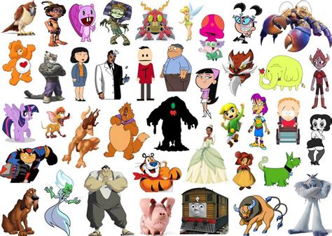 Click The M Cartoon Characters Quiz