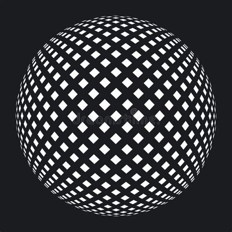 Ball Grid On Black Stock Vector Illustration Of Internet 23380537