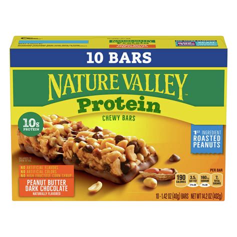 Save On Nature Valley Protein Chewy Bars Peanut Butter Dark Chocolate