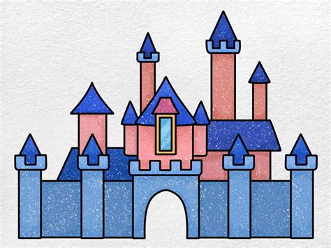 How To Draw Disneyland Helloartsy