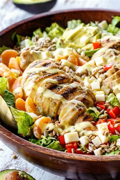 Remove chicken and shred it. Salsa Verde Pepper Jack Chicken Salad with Mango Dressing ...