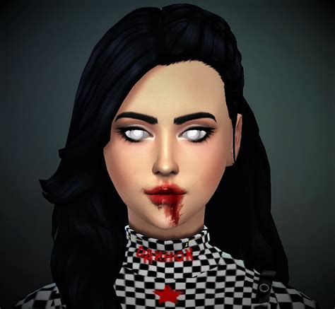 Annavaitts4 The Sims 4 Vampires Blood Lips Love 4 Cc Finds