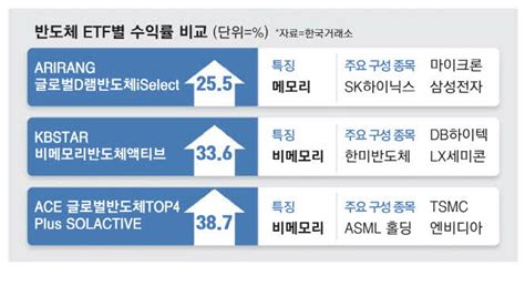 반도체etf 실적 가른 비메모리의 힘