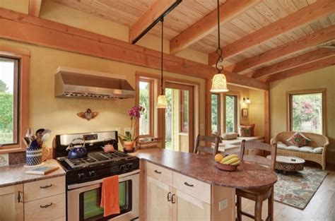 Tiny Homes 800 Square Foot Timber Frame Home By Nir Pearlson