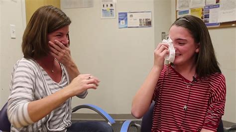 10 Years After Losing Hearing Teen Bursts Into Tears At Sound Of