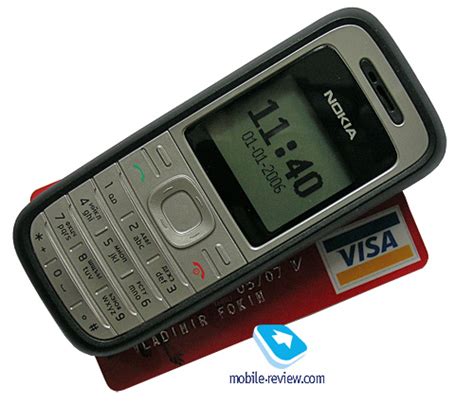 Mobile Обзор Gsm телефона Nokia 1200