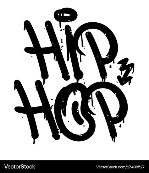 Hip Hop Graffiti Tag Royalty Free Vector Image
