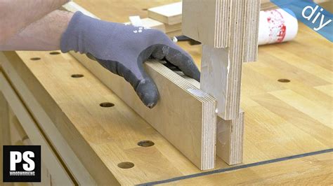 How To Make Mortise And Tenon Joints With Plywood Board Woodworking