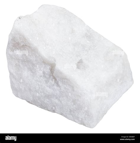 Macro Shooting Of Metamorphic Rock Specimens White Marble Mineral