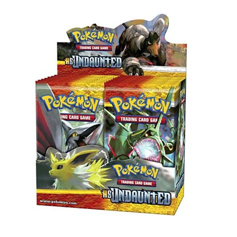 Pokémon Tcg Heartgold And Soulsilver Undaunted Booster Display Box 36