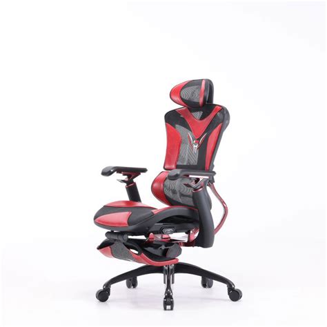 Sihoo G13b Black And Red Ergonomic Pu Leather Gaming Racing Chair High End