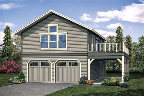 Plan 41315 Traditional Style 2 Car Garage Apartment Carriage House