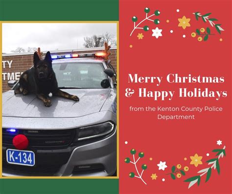 Merry Christmas And Happy Holidays From The Kenton County Police