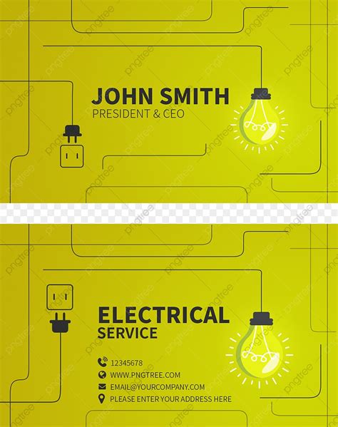 Top 151 Imagen Electrician Visiting Card Background Thcshoanghoatham