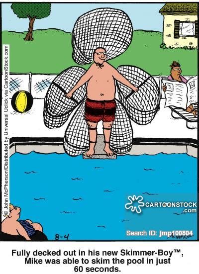 Funny Swimming Pool Cartoons Clip Art Library