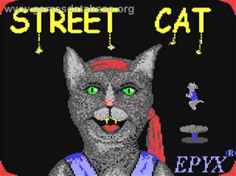 Street Cat Commodore 64 Artwork Title Screen