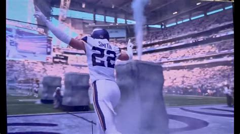 Minnesota Vikings Player Introductions Vs The New York Giants Rematch This Sunday YouTube