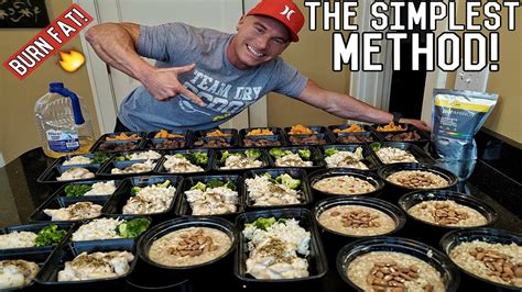 How To Meal Prep For The Entire Week Bodybuilding Shredding Diet Meal Plan Muscle Growth