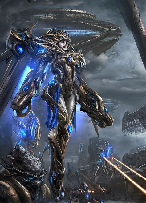 A Much More Detailed Version Of The Imaginary Terran Hybrid In A Protoss Invasion An