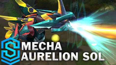 Mecha Aurelion Sol Skin Spotlight Pre Release League Of Legends Youtube