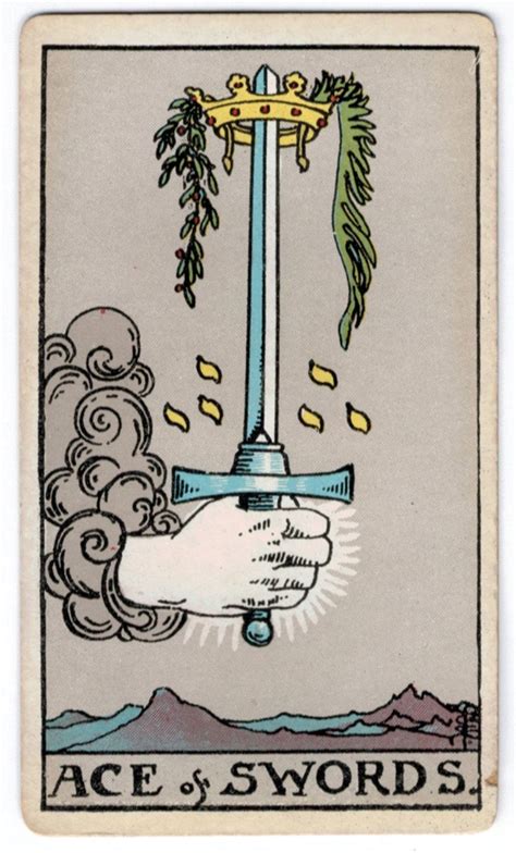 Significado de las cartas del Tarot “As de Espadas” | La Verdad Noticias